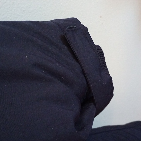 LANDS' END WOMAN'S AIRCORE-200 NAVY PARKA, FLEECE & QUILT LINING, SZ SM 6-8 REG - Picture 5 of 12